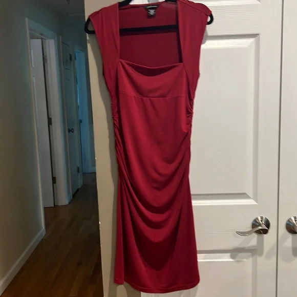 moda international red dress Moda International Red Dress in Size US 4. Great condition! Worn once!